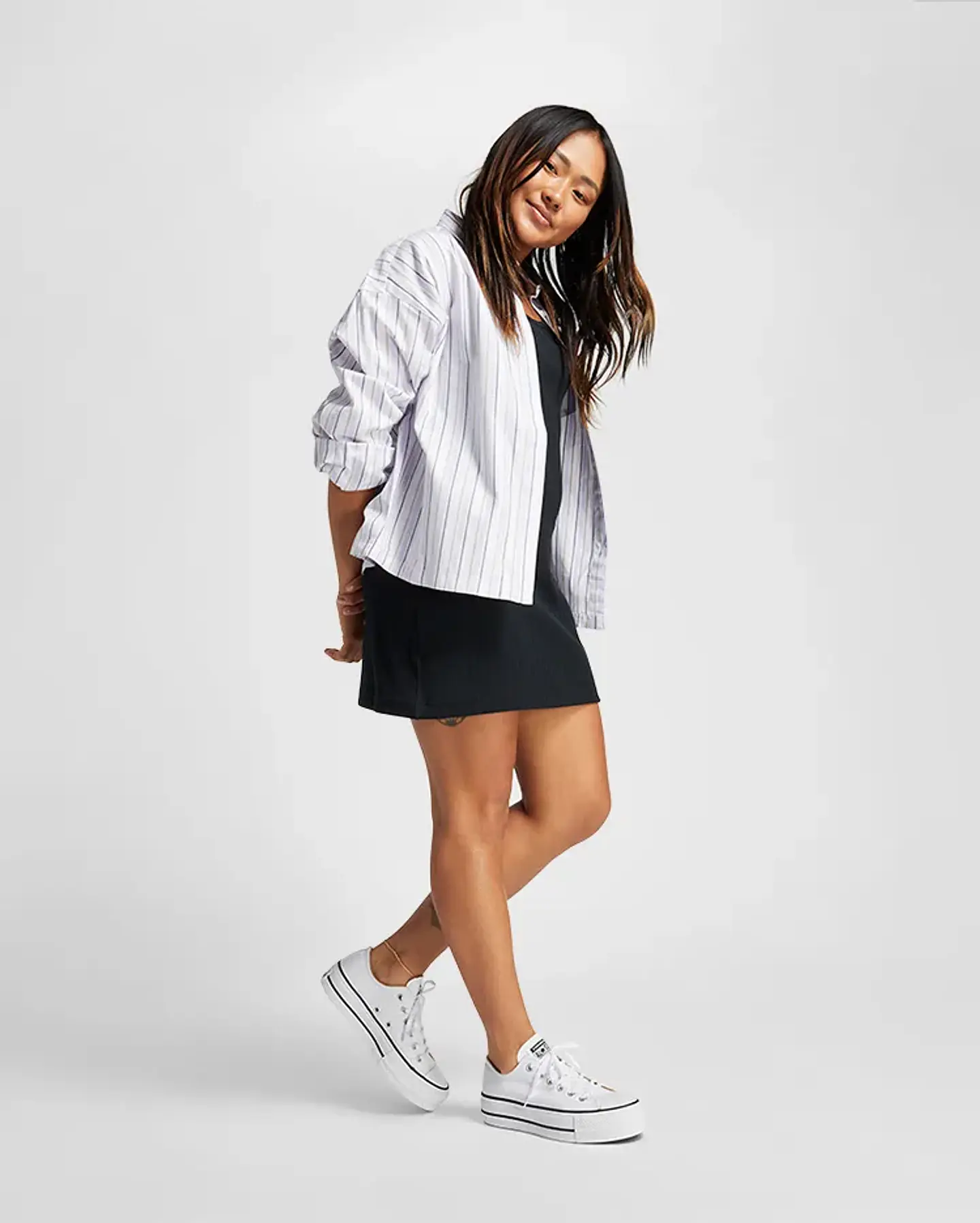 Zapatilla Mujer Chuck Taylor All Star Lift Urbano Converse 561680c-102 Blanco 6 7