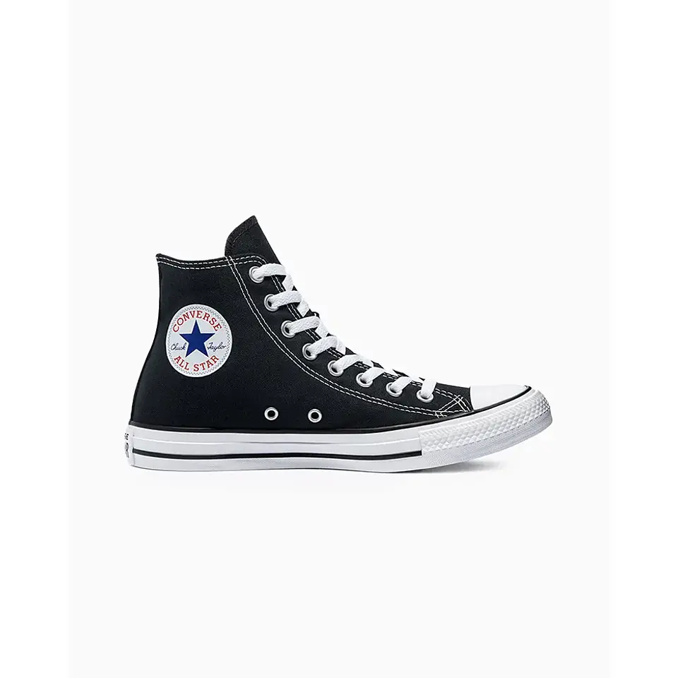 Zapatilla C/caña Hombre Chuck Taylor All Star Classic Urbano Converse M9160c Negro 6 1/2 M9160c-001 1