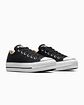 Zapatilla Mujer Chuck Taylor All Star Lift Urbano Converse 560250c Black 5 1/2 - Miniatura 3