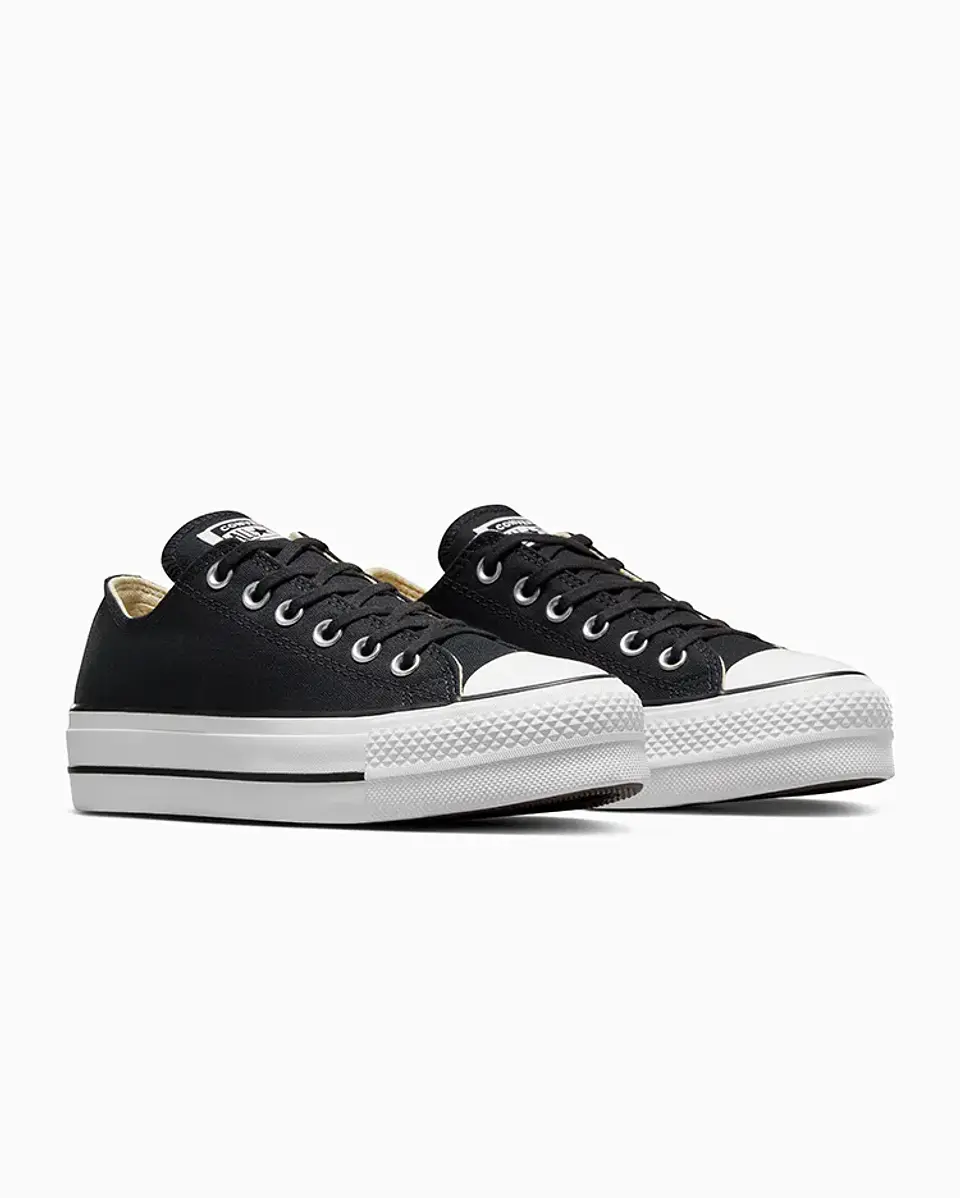 Zapatilla Mujer Chuck Taylor All Star Lift Urbano Converse 560250c Black 5 1/2 3