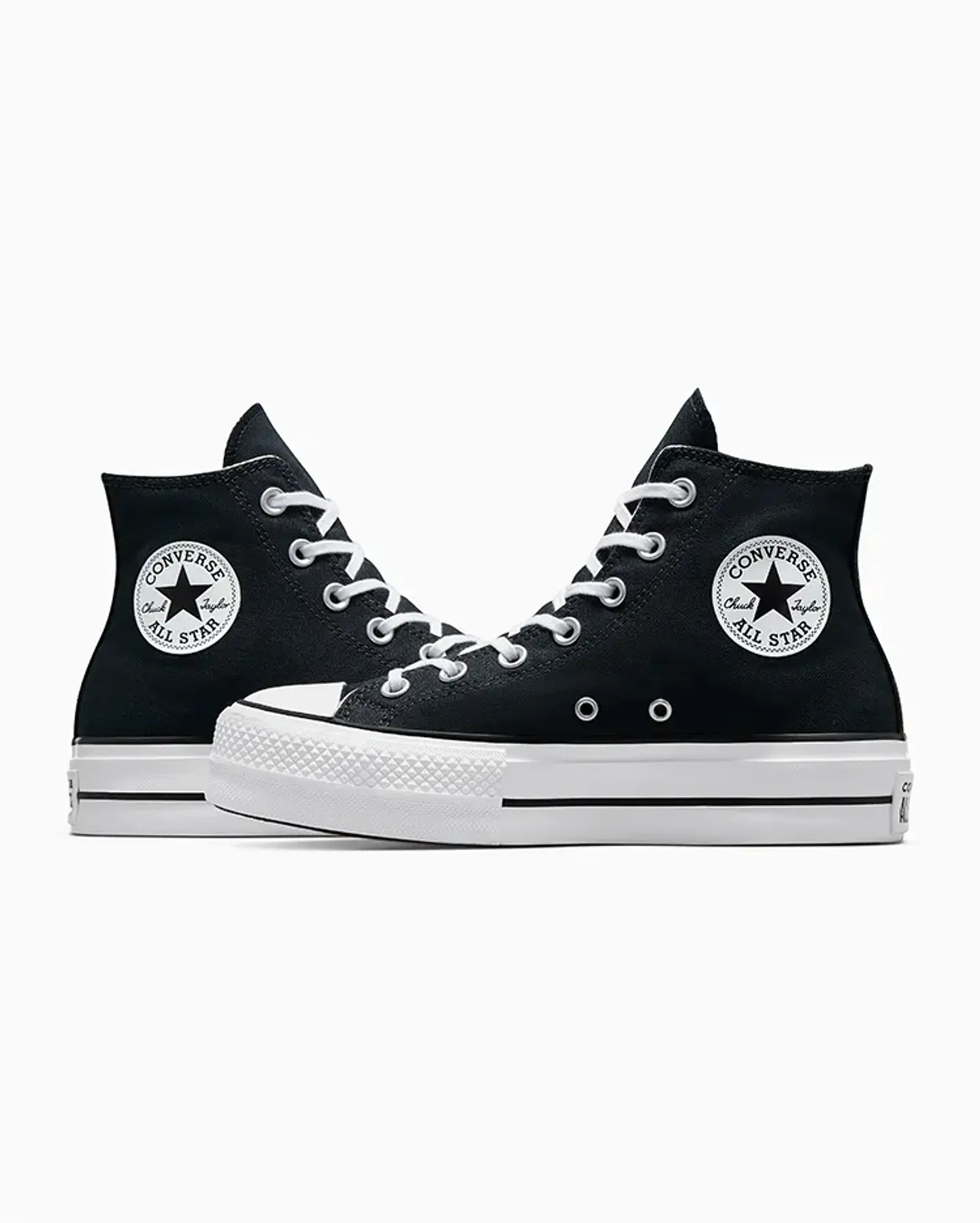 Zapatilla C/caña Mujer Chuck Taylor All Star Lift Urbano Converse 560845c Black 5 1/2 3