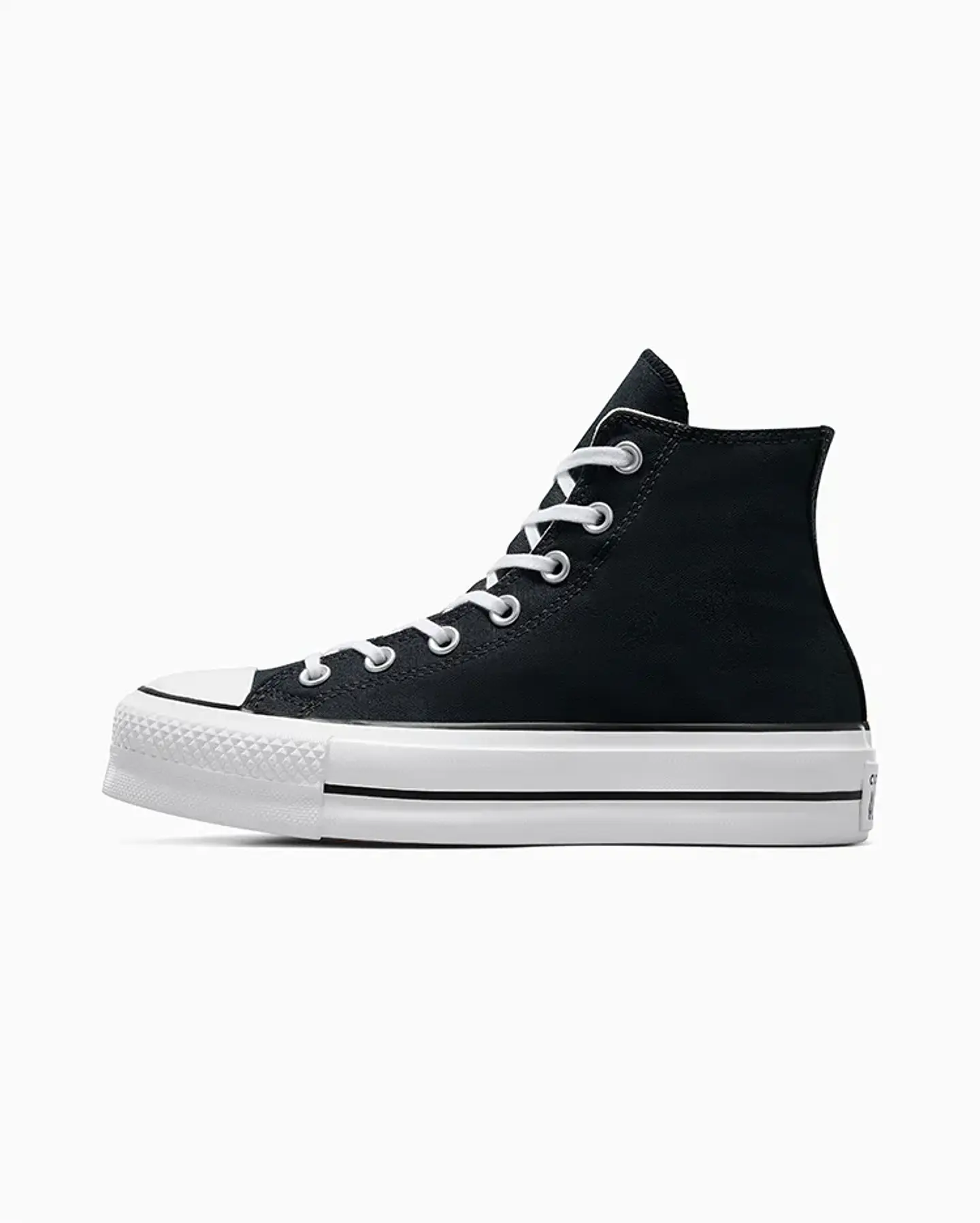 Zapatilla C/caña Mujer Chuck Taylor All Star Lift Urbano Converse 560845c Black 5 1/2 4