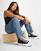 Zapatilla C/caña Mujer Chuck Taylor All Star Lift Urbano Converse 560845c Black 5 1/2 - Miniatura 5
