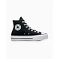Zapatilla C/caña Mujer Chuck Taylor All Star Lift Urbano Converse 560845c Black 5 1/2 - Miniatura 1