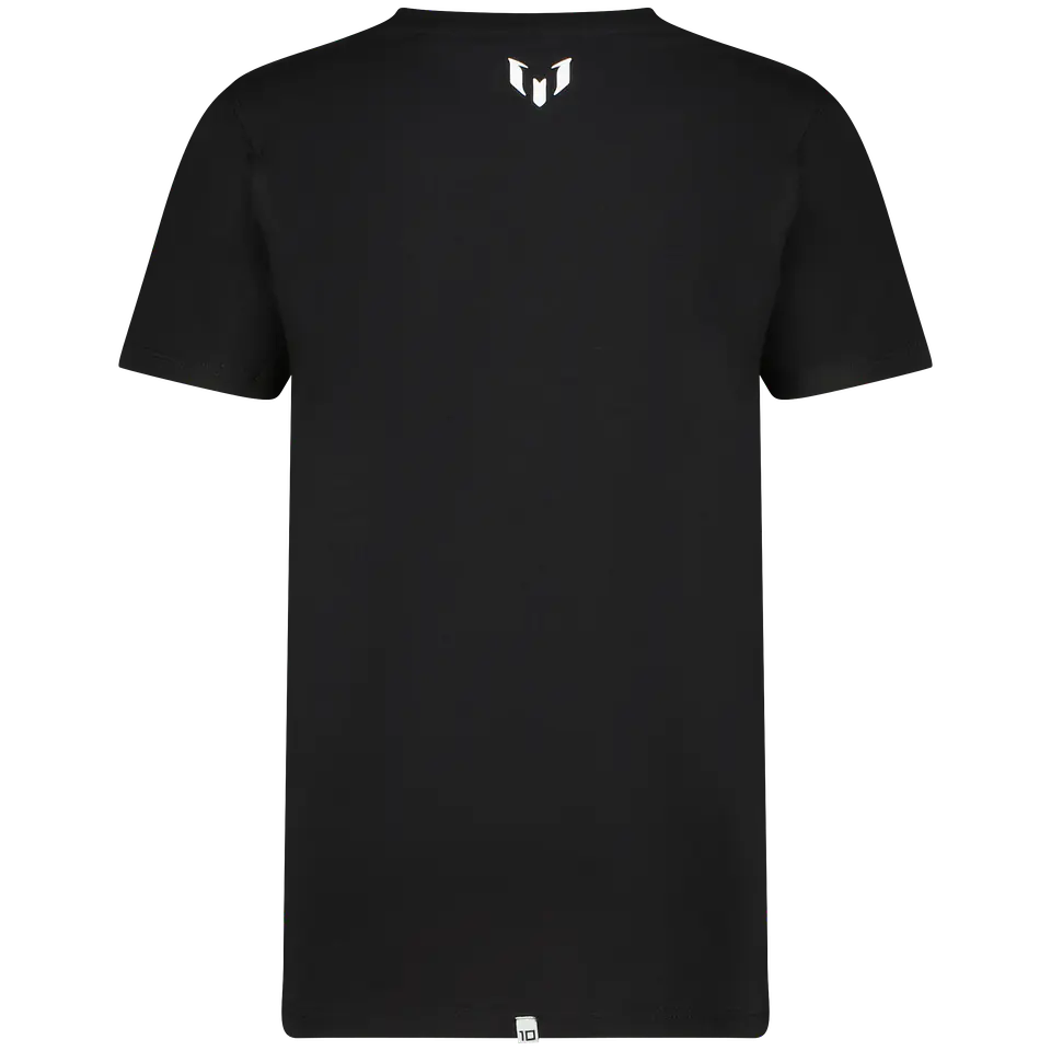 Polera (lo) C/p M/c Big Logo Messi C109kbn30001 Negro 10 2