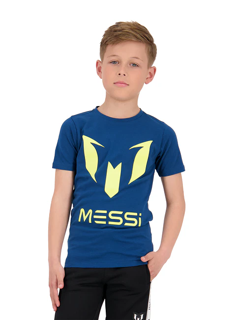 Polera (lo) C/p M/c Big Logo Messi C104kbn30001 Azul 10