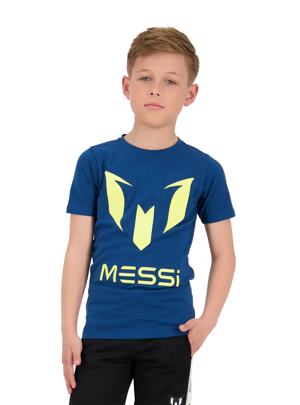 Polera (lo) C/p M/c Big Logo Messi C104kbn30001 Azul 10 1