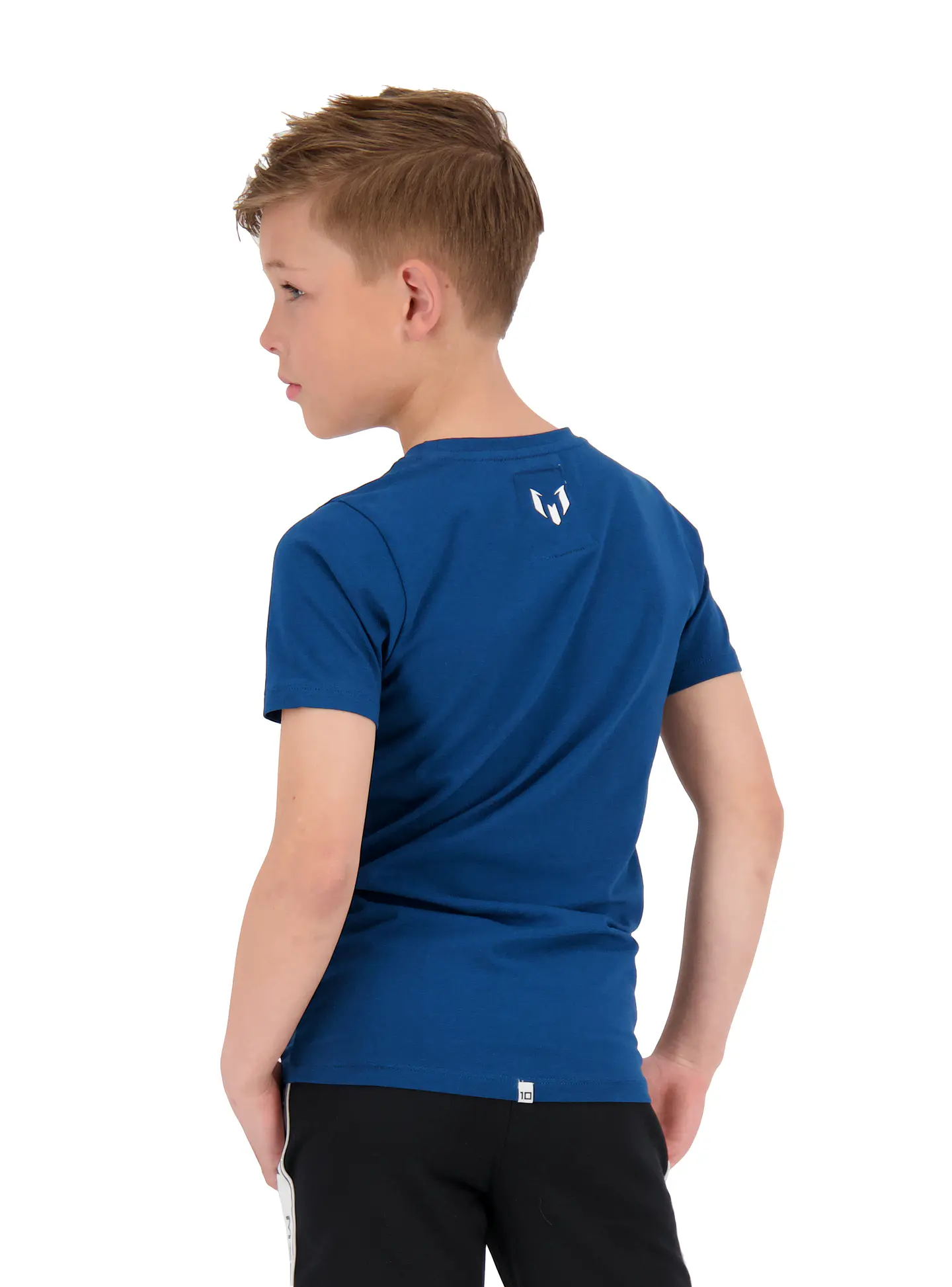 Polera (lo) C/p M/c Big Logo Messi C104kbn30001 Azul 10 3