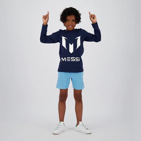 Polera (lo) C/p M/l Big Logo Messi C139kun30002 Azul 10