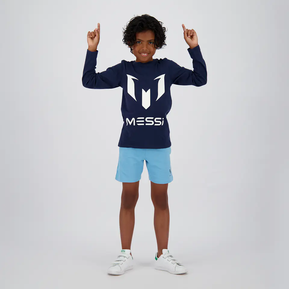 Polera (lo) C/p M/l Big Logo Messi C139kun30002 Azul 10 1