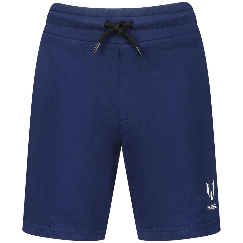 Short Niño Liso Mini Logo Messi C132KUN46001 – Azul 1