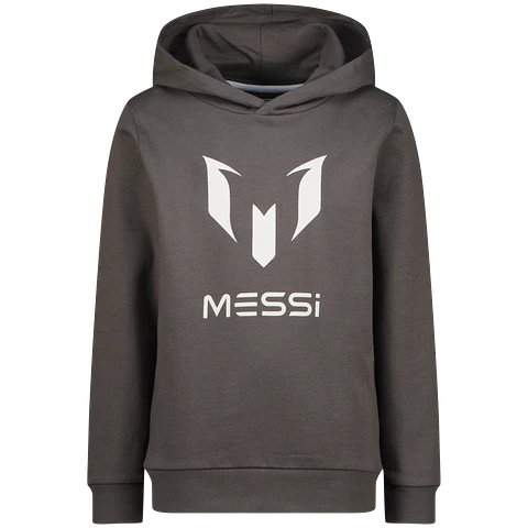 Polerón Niño con Capucha Big Logo Messi C139KUN34601 – Gris