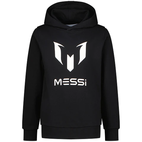 Polerón Niño con Capucha Big Logo Messi C132KUN34601 – Negro