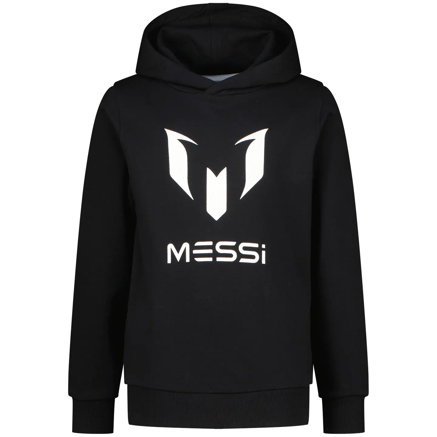 Polerón Niño con Capucha Big Logo Messi C132KUN34601 – Negro 1