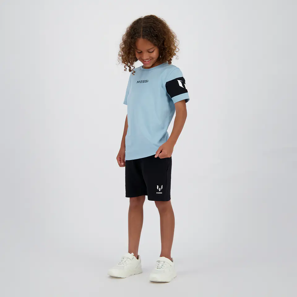 Polera (lo) C/p M/c Mini Logo Messi C132kun30001 Celeste 10 1