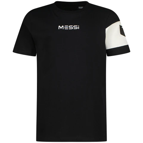 Polera (lo) C/p M/c Mini Logo Messi C132kun30001 Negro 10