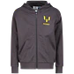 Polerón Niño con Cierre Frontal Mini Logo Messi C132KBN34803 – Gris - Miniatura 1
