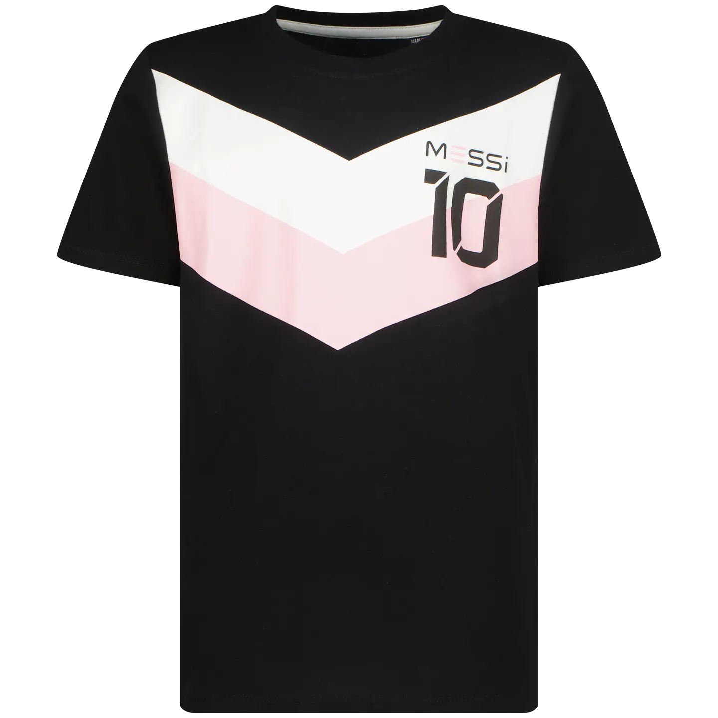 Polera Niño Manga Corta 10 Messi C132KBN30010 – Negro 1