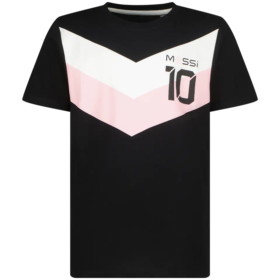 Polera Niño Manga Corta 10 Messi C132KBN30010 – Negro 1