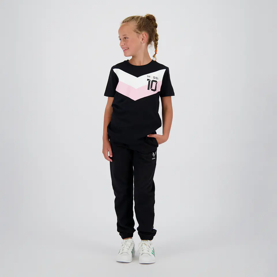 Polera Niño Manga Corta 10 Messi C132KBN30010 – Negro 2