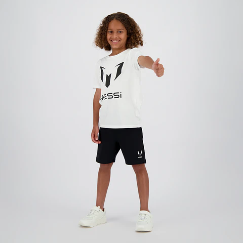 Polera (lo) C/p M/c Big Logo Messi C132kbn30005 Blanco 10