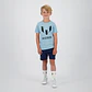 Polera (lo) C/p M/c Big Logo Messi C132kbn30005 Celeste 10 - Miniatura 1