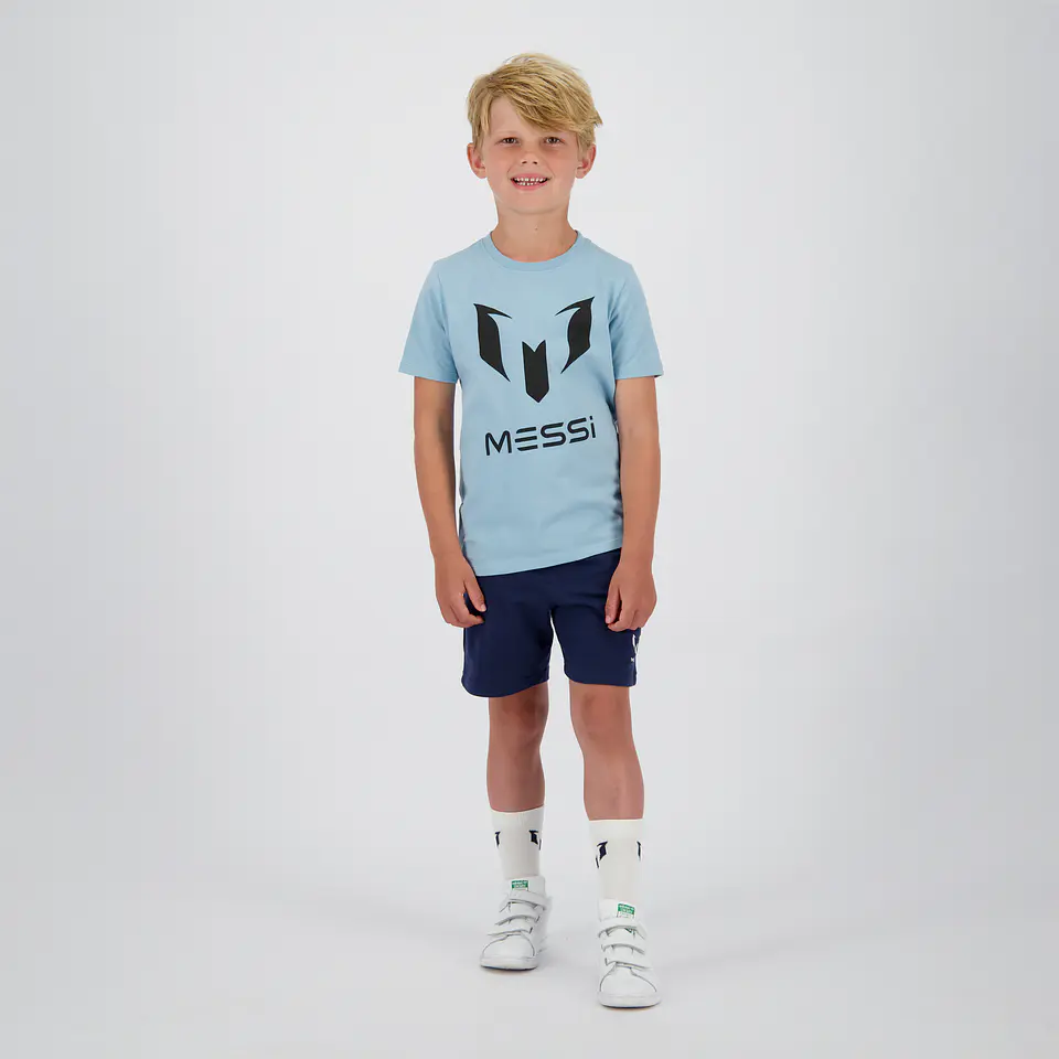 Polera (lo) C/p M/c Big Logo Messi C132kbn30005 Celeste 10 1