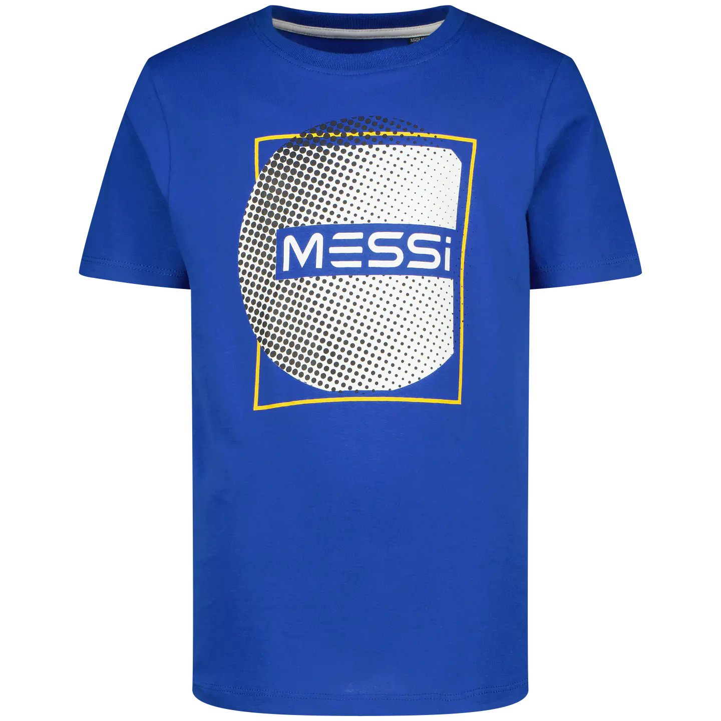 Polera Niño Manga Corta Estampada Messi C132KBN30001 – Azul 1