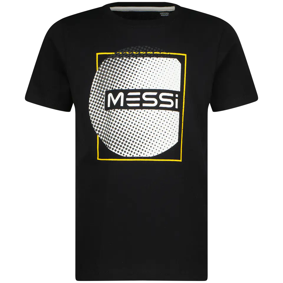 Polera (lo) C/p M/c Estamp. Messi C132kbn30001 Negro 10 1