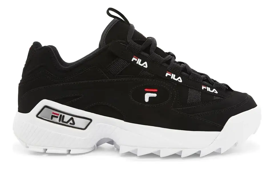 Zapatilla Hombre D-formation Urbano Fila 1cm00490-014 Negro-blanco 7 1