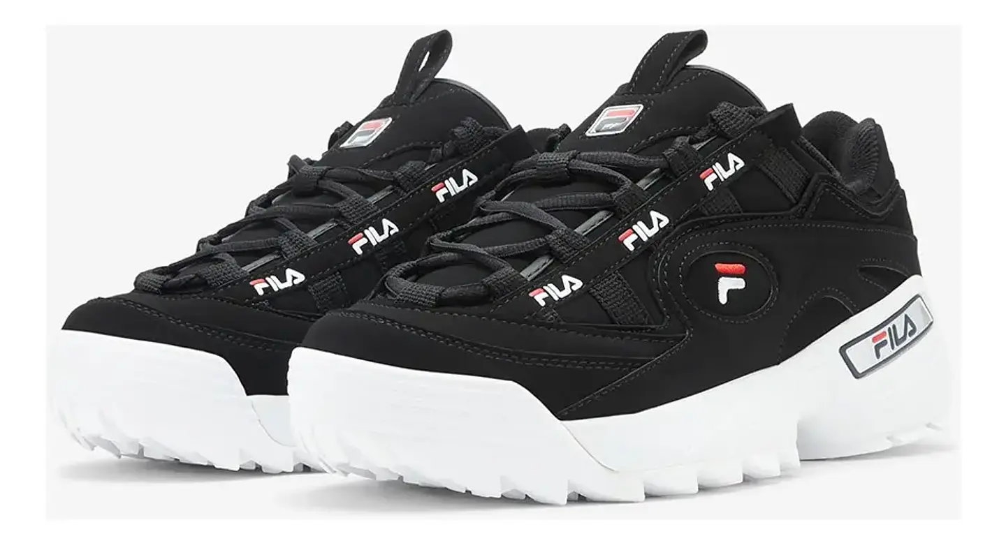 Zapatilla Hombre D-formation Urbano Fila 1cm00490-014 Negro-blanco 7 2
