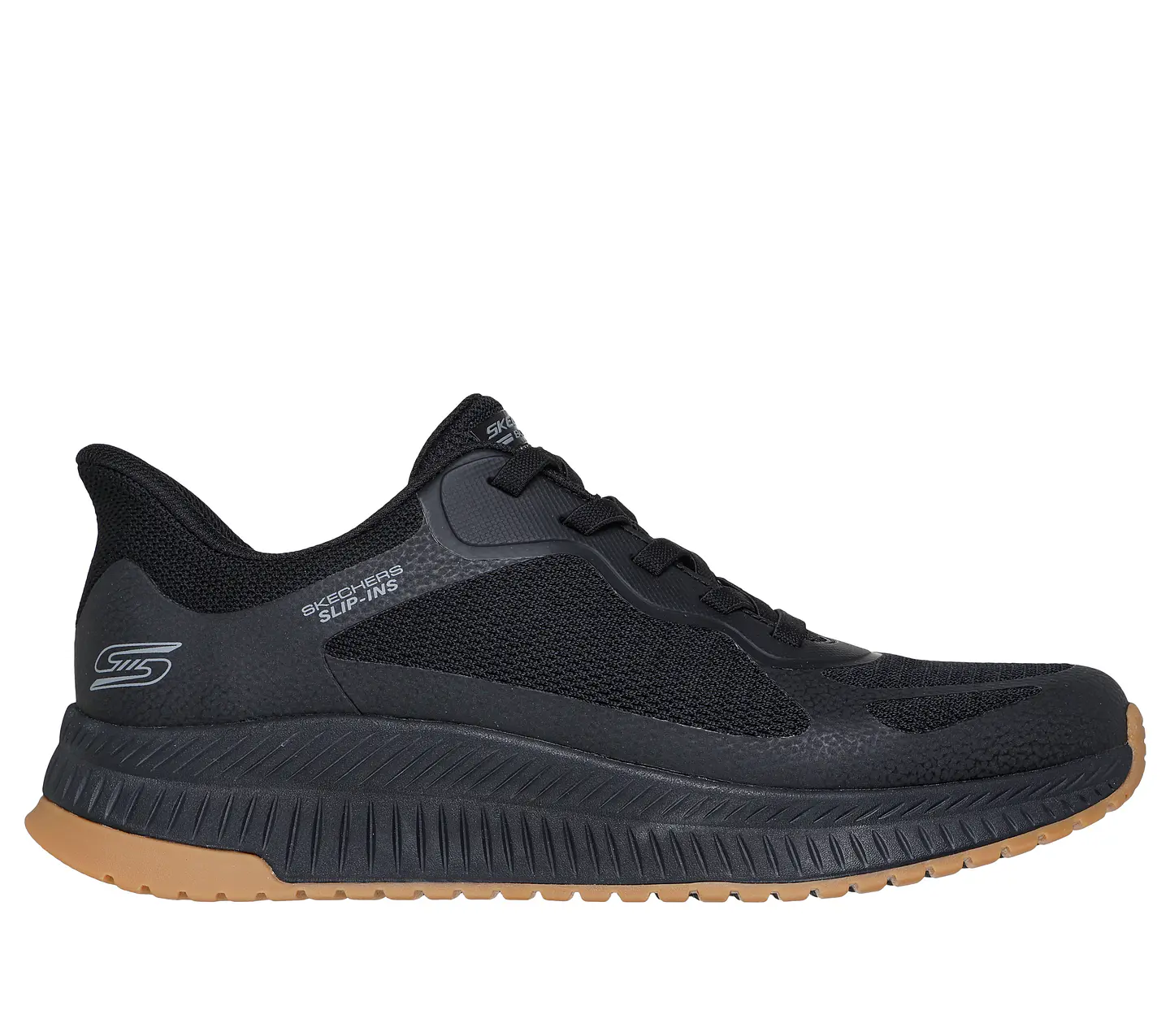 Zapatilla Slipins Hombre Bobs Squad 4 Sport Skechers 118423-bbk Negro 39 1