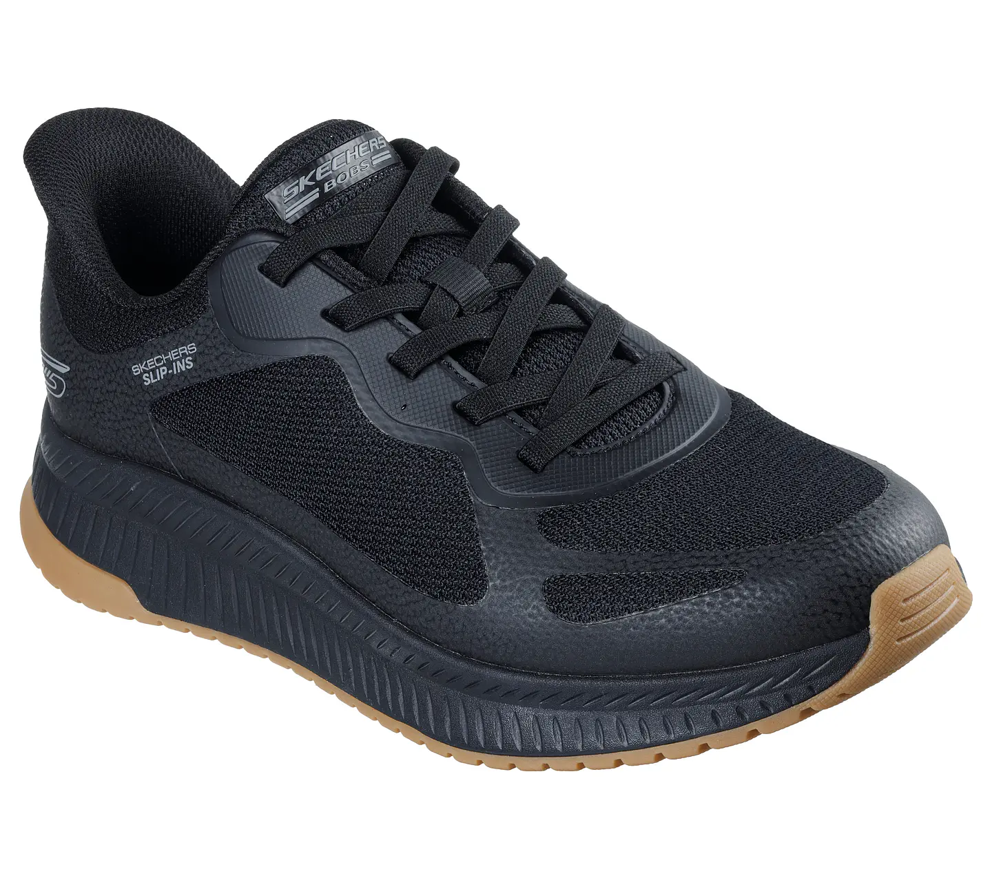 Zapatilla Slipins Hombre Bobs Squad 4 Sport Skechers 118423-bbk Negro 39 4