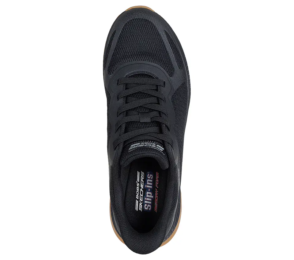 Zapatilla Slipins Hombre Bobs Squad 4 Sport Skechers 118423-bbk Negro 39 6