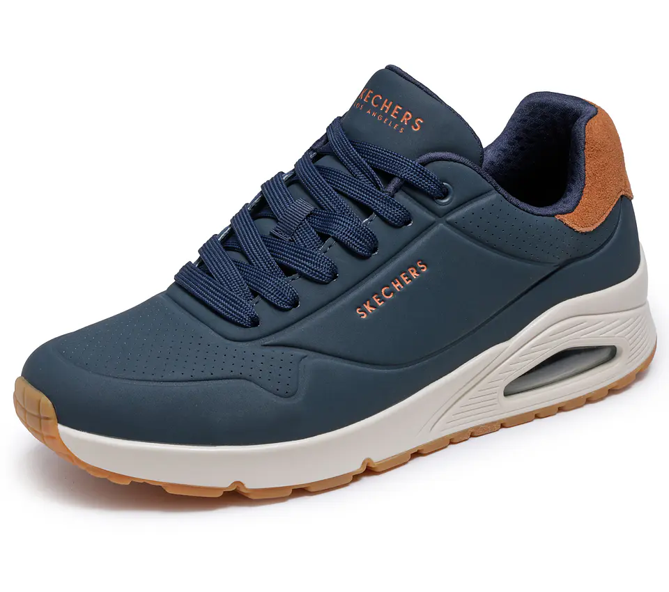 Zapatilla Hombre Uno Urbano Skechers 183004-nvy Navy 39 2