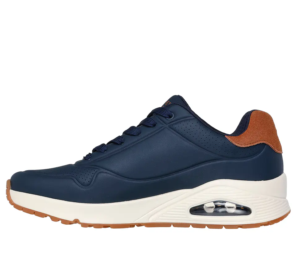 Zapatilla Hombre Uno Urbano Skechers 183004-nvy Navy 39 4