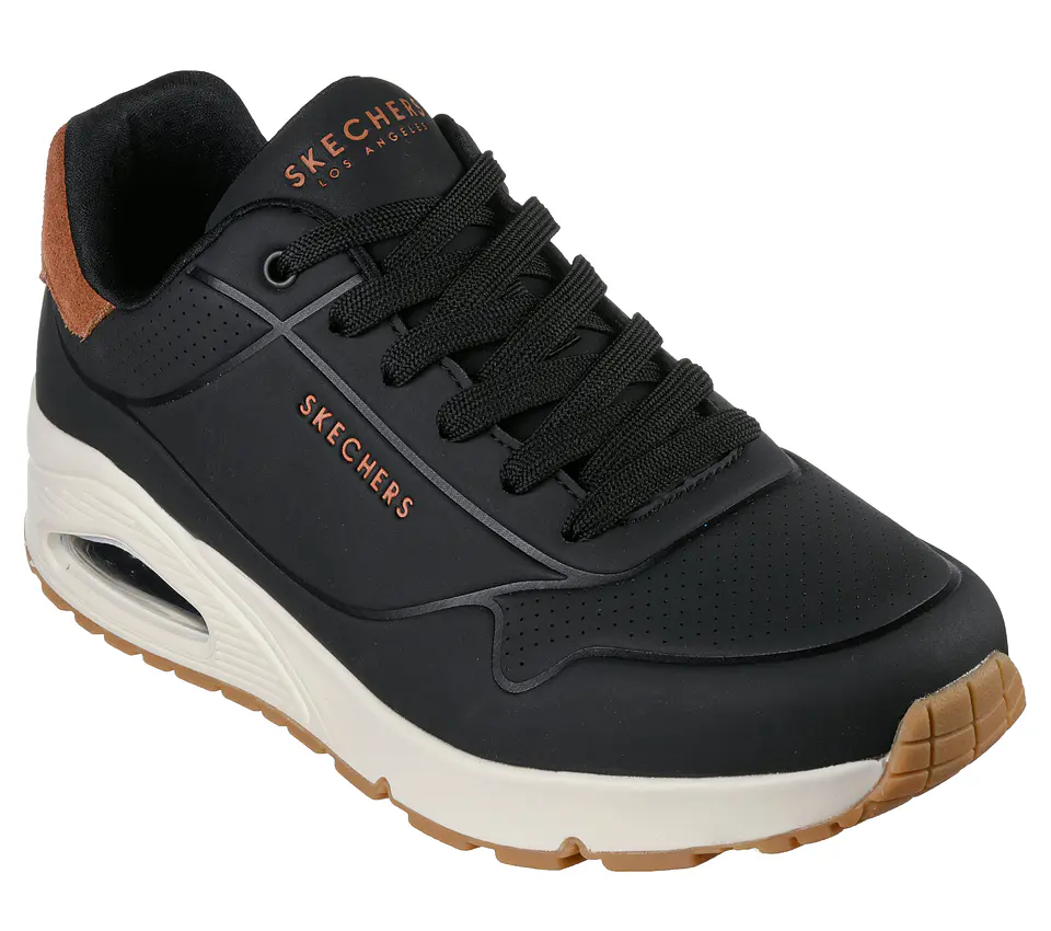 Zapatilla Hombre Uno Urbano Skechers 183004-blk Negro 39 3