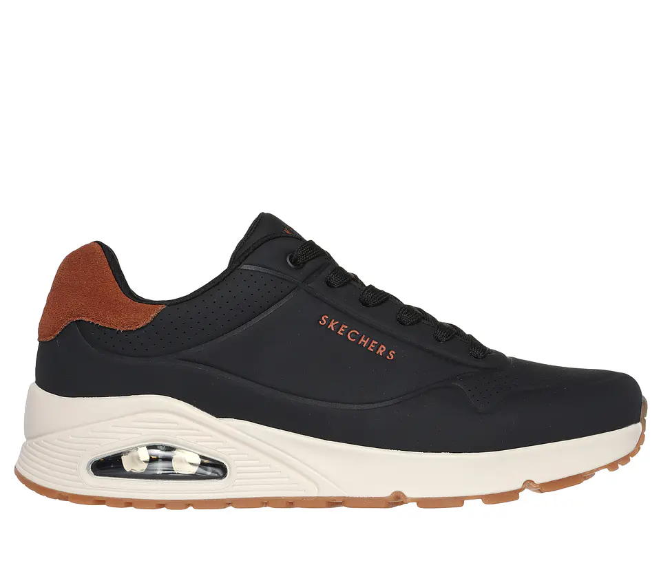 Zapatilla Hombre Uno Urbano Skechers 183004-blk Negro 39 1