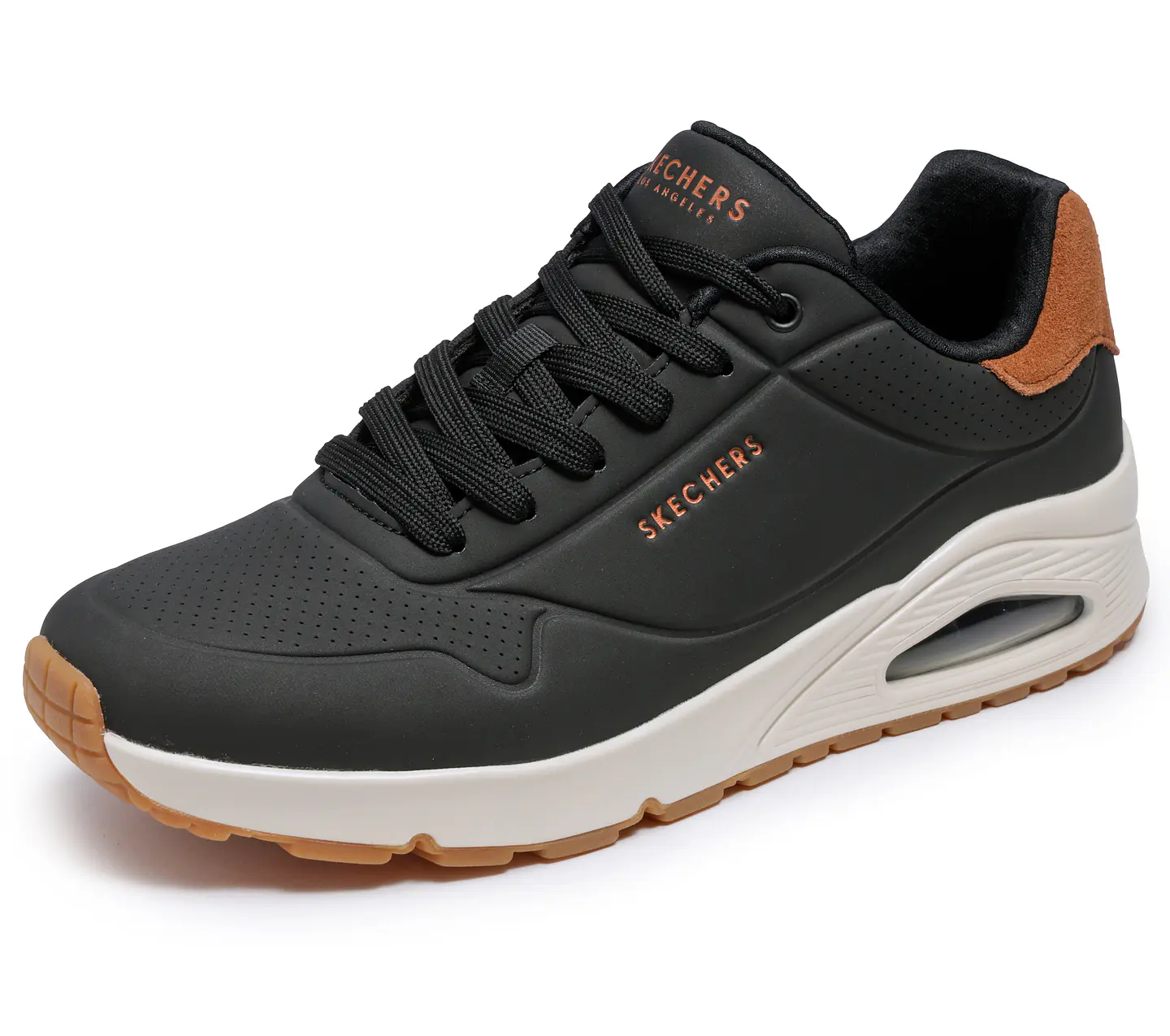 Zapatilla Hombre Uno Urbano Skechers 183004-blk Negro 39 6
