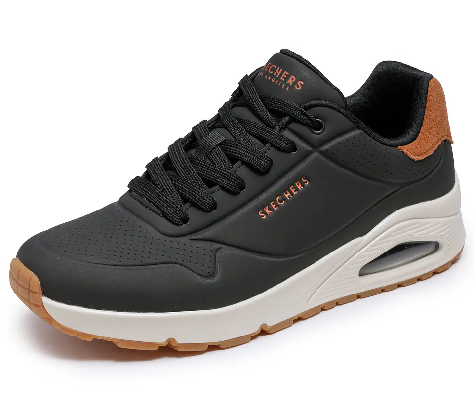 Zapatilla Hombre Uno Urbano Skechers 183004-blk Negro 39 6