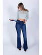 Jeans Mujer T/a Flare C/cinturon Mohicano 430900 Denim 36 - Miniatura 2
