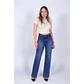 Jeans Mujer T/a Flare Aplic Mohicano 432300 Denim 36 - Miniatura 1