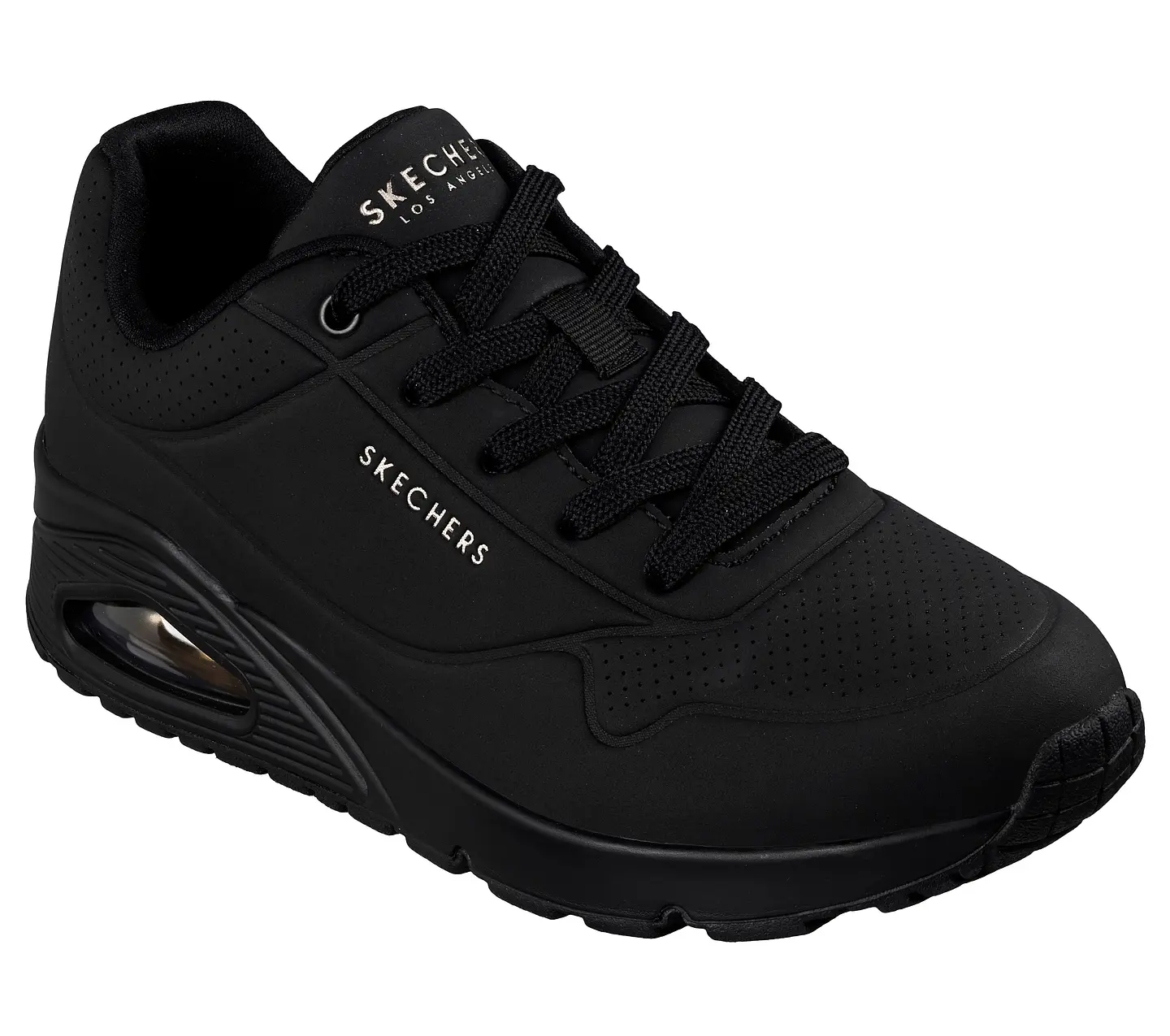 Zapatilla Aire Mujer Uno Casual Skechers 73690-bbk Negro 35 4