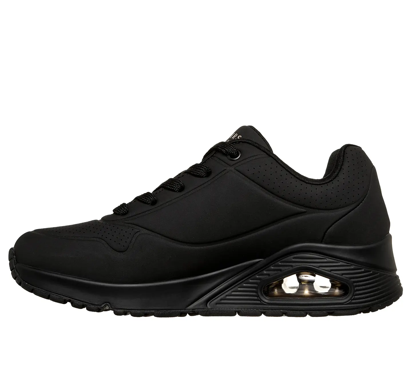 Zapatilla Aire Mujer Uno Casual Skechers 73690-bbk Negro 35 5