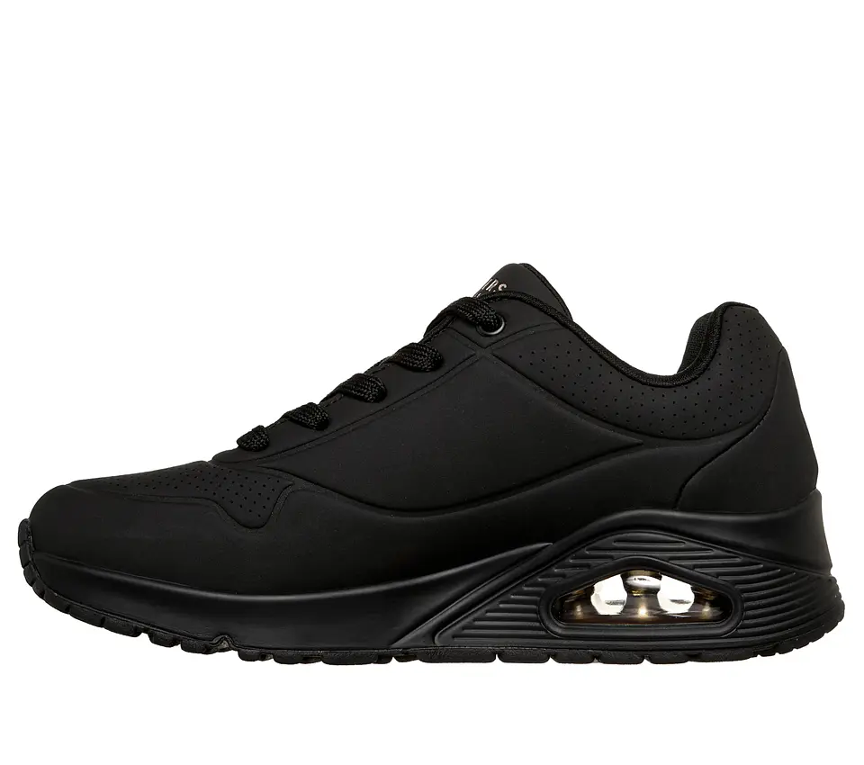 Zapatilla Aire Mujer Uno Casual Skechers 73690-bbk Negro 35 5