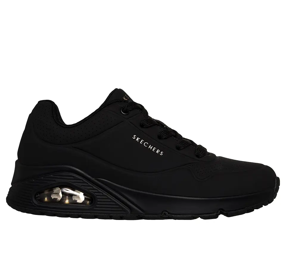 Zapatilla Aire Mujer Uno Casual Skechers 73690-bbk Negro 35 1