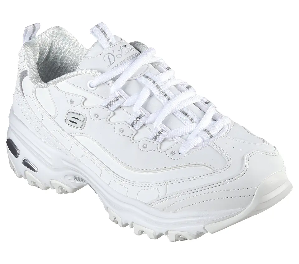 Zapatilla Moda Mujer D'lites Casual Skechers 11949-wsl Blanco 35 3