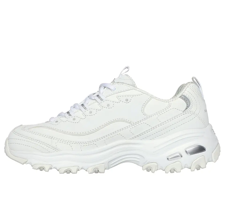 Zapatilla Moda Mujer D'lites Casual Skechers 11949-wsl Blanco 35 4