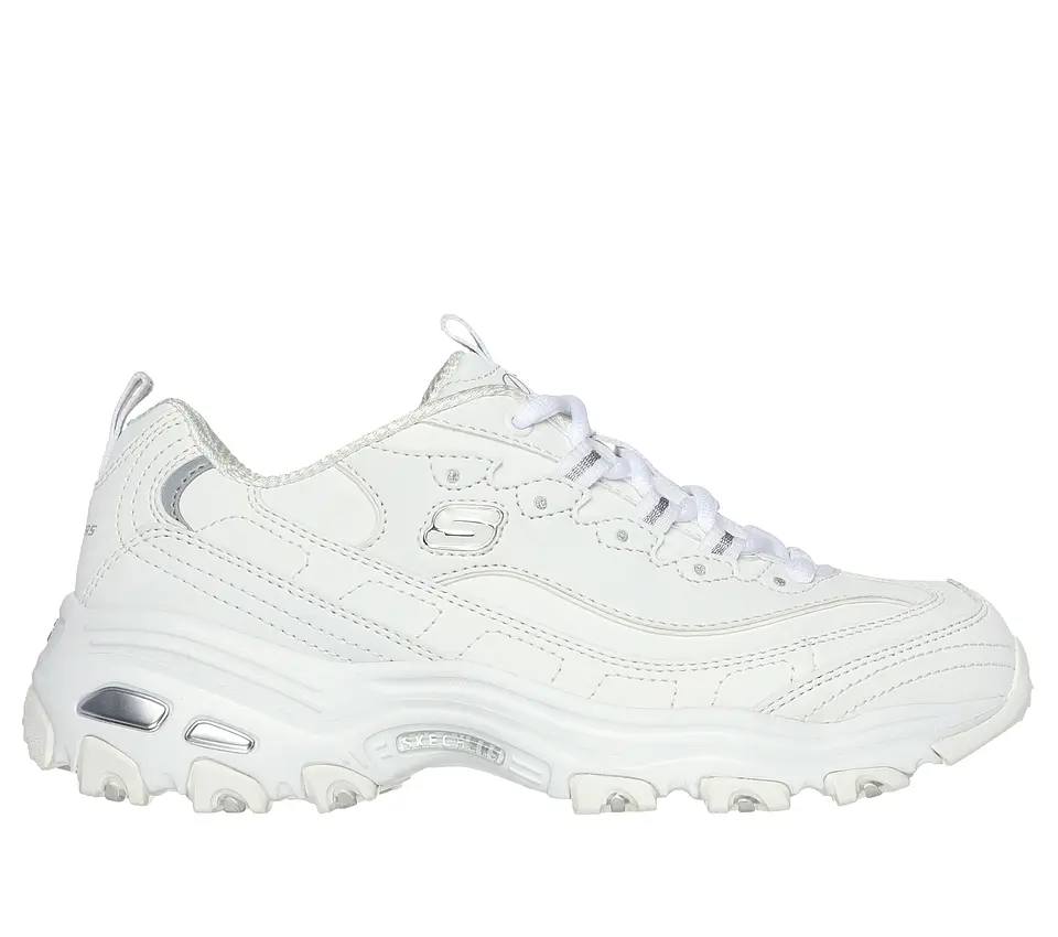 Zapatilla Moda Mujer D'lites Casual Skechers 11949-wsl Blanco 35 1