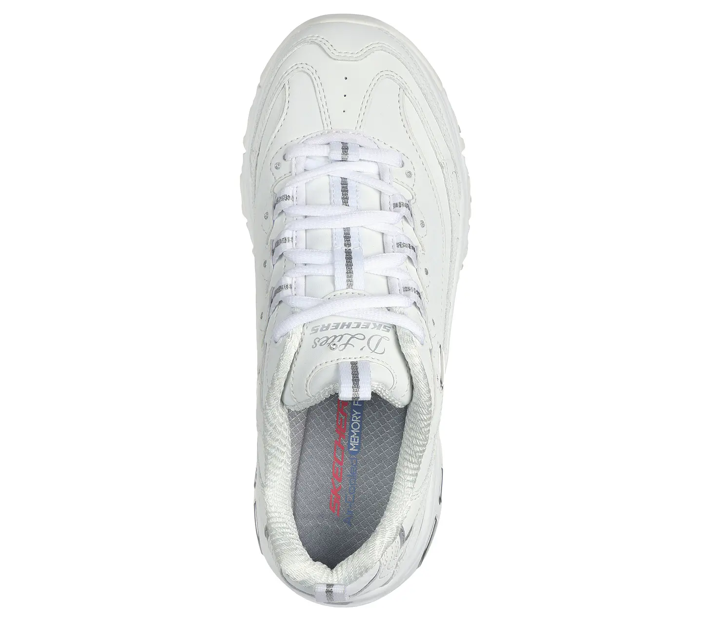 Zapatilla Moda Mujer D'lites Casual Skechers 11949-wsl Blanco 35 5